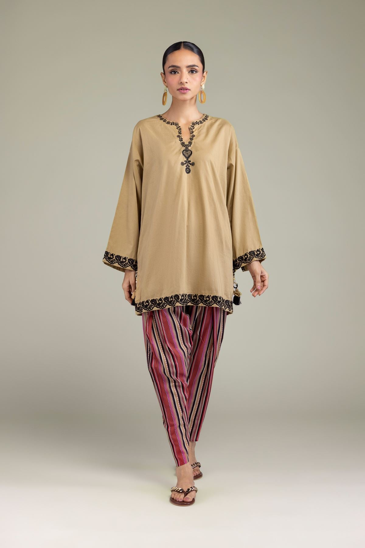 Printed Cambric Shalwar