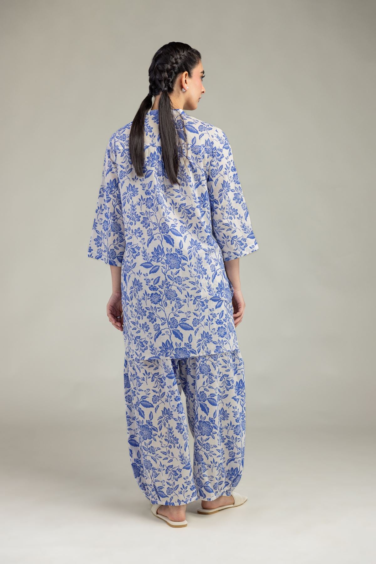 Floral Cotton Kurta