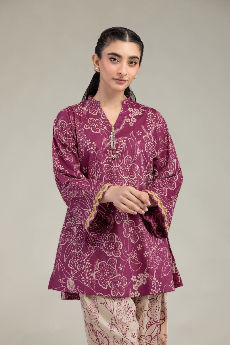Floral Beige Shalwar