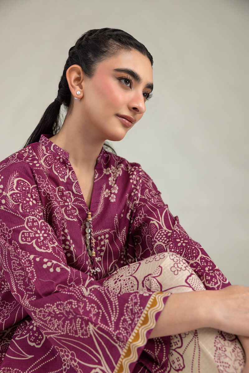 Short Floral Kurta