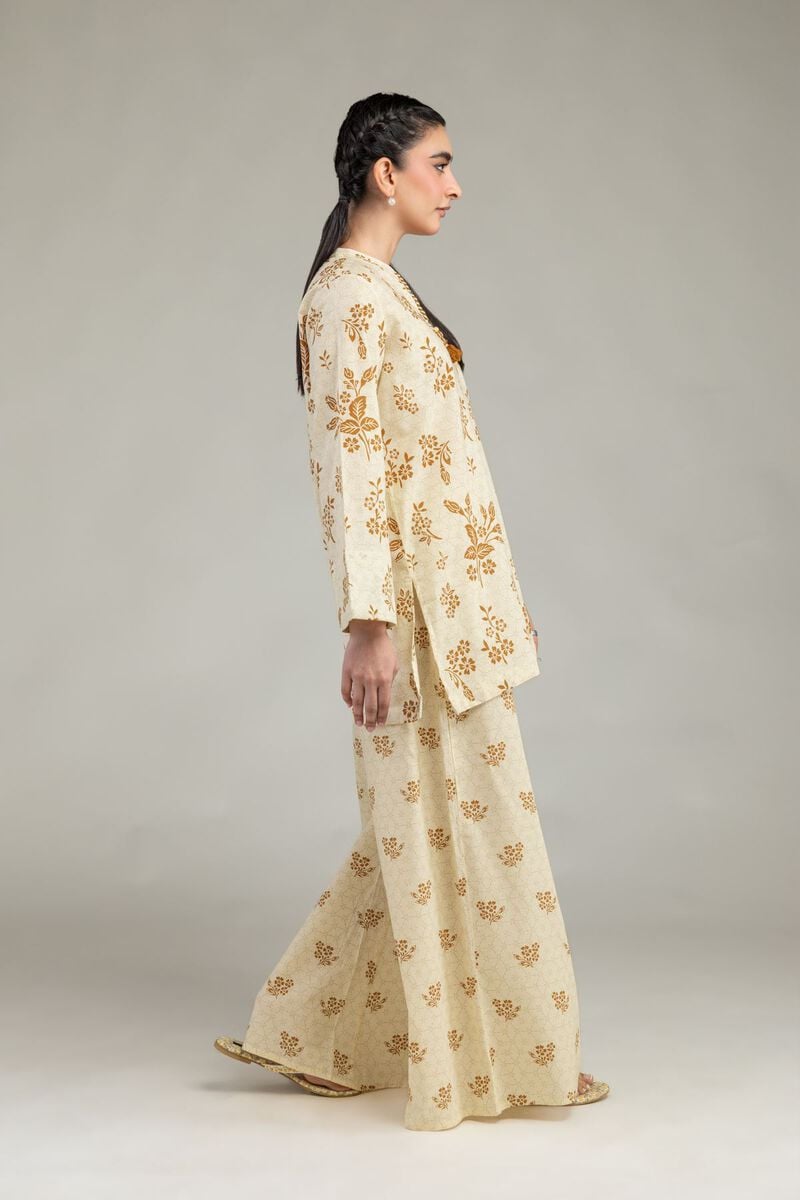 Floral Cotton Pants