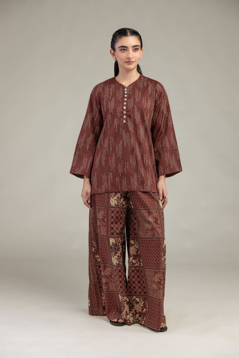 Floral Cotton Pants