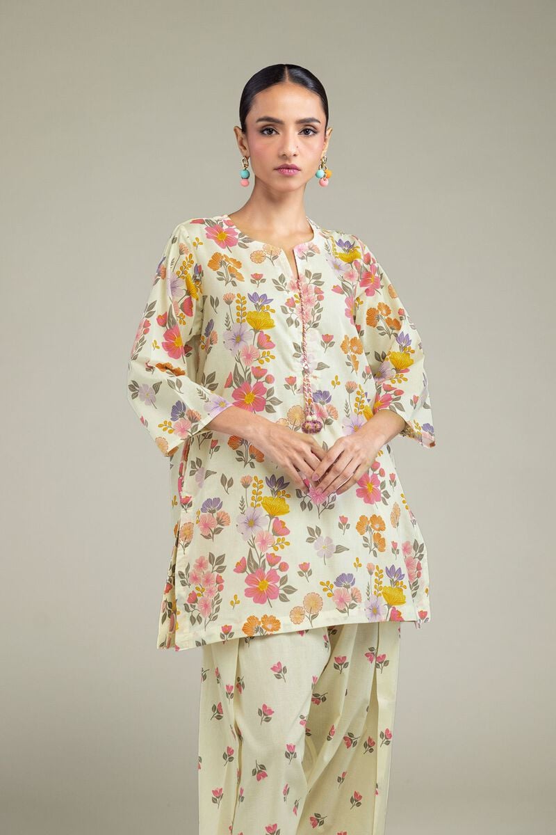 Floral Cambric Shalwar