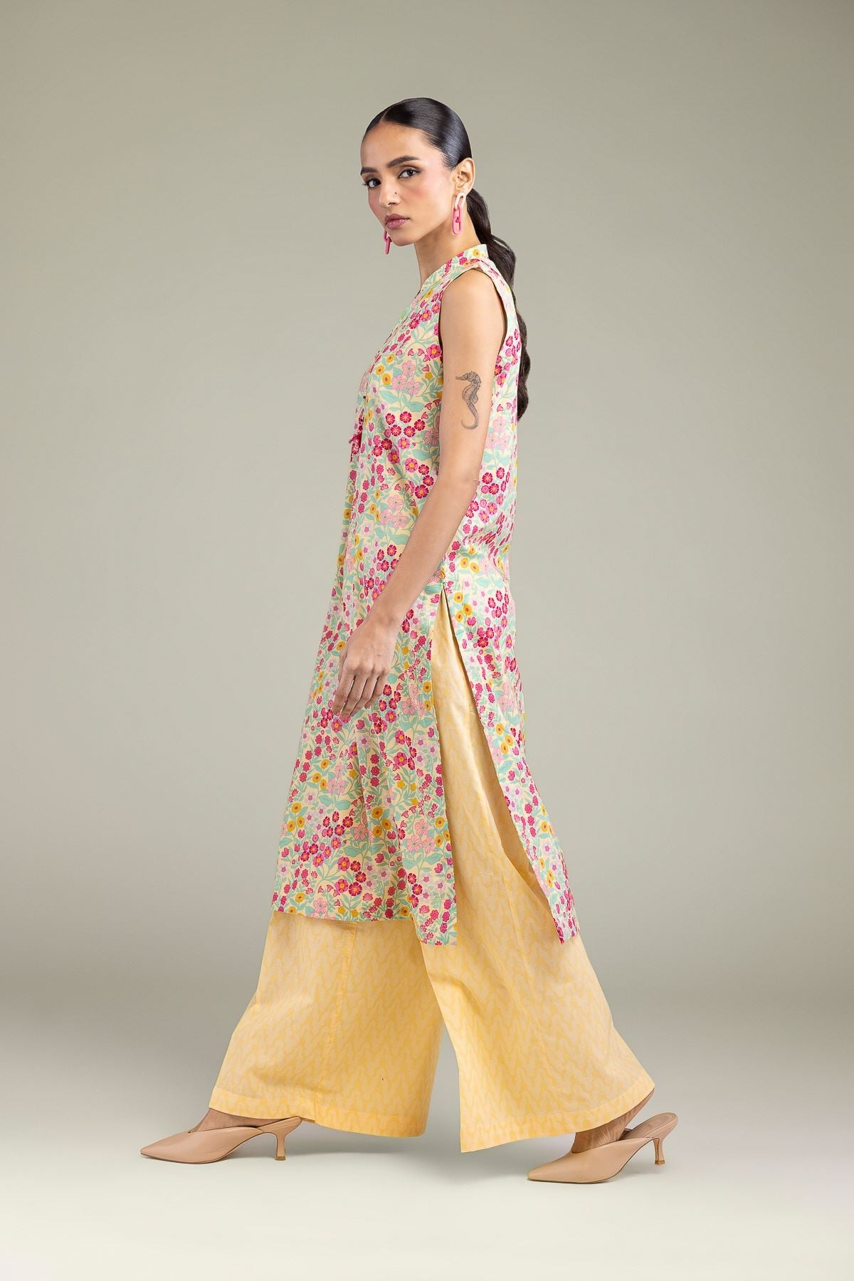 Yellow Cambric Pants