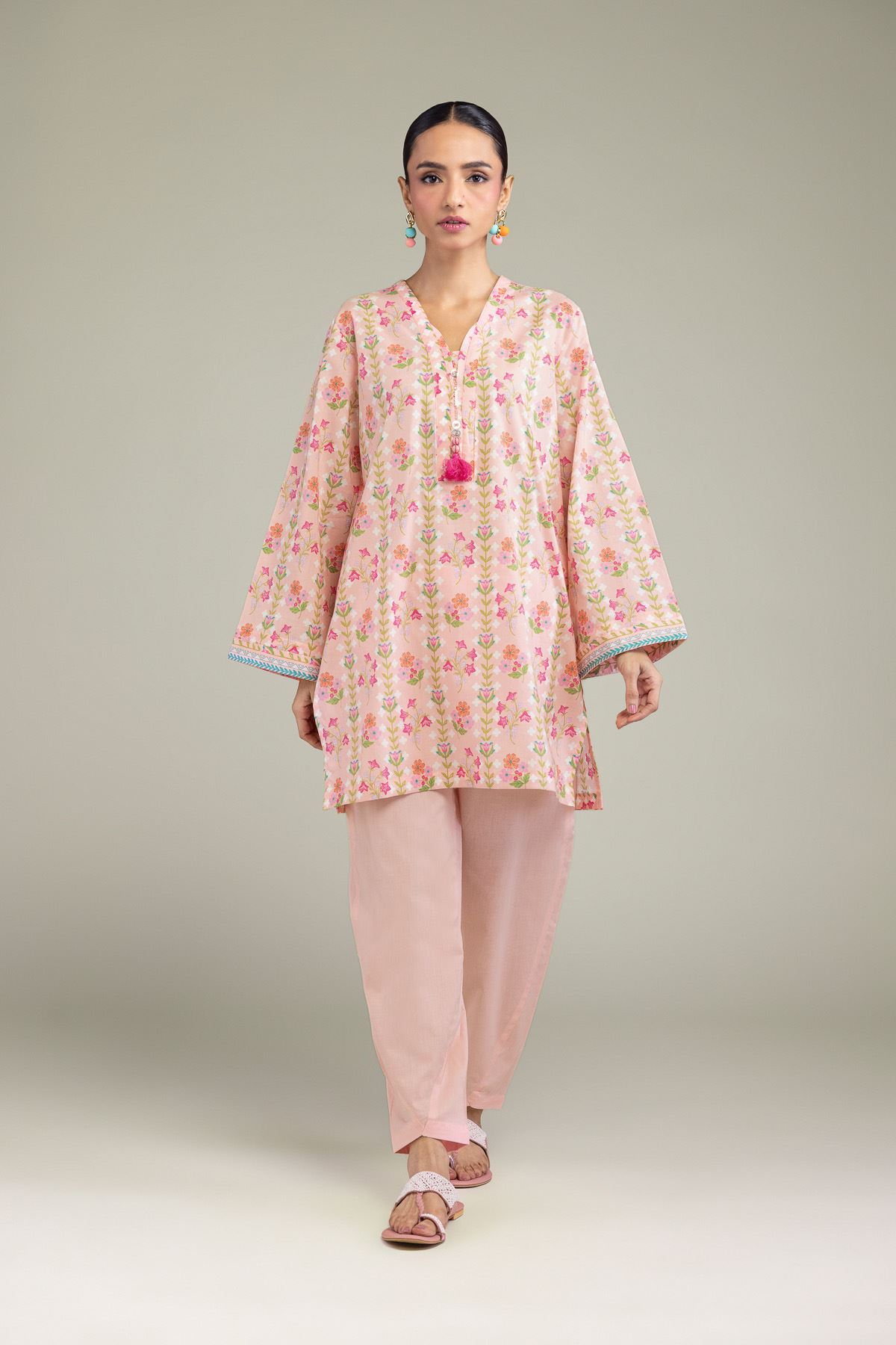 Solid Cambric Shalwar