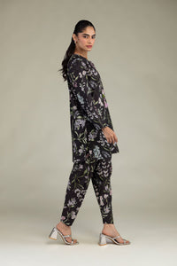 Black Floral Shalwar