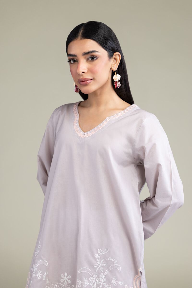 Floral Cambric Kurta