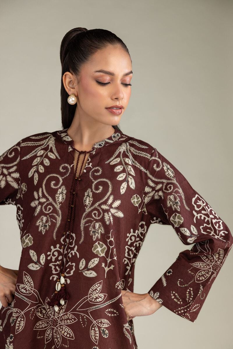 Floral Cotton Kurta
