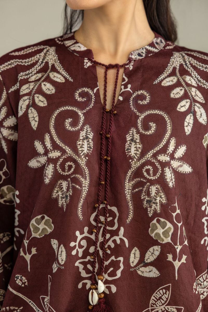 Floral Cotton Kurta
