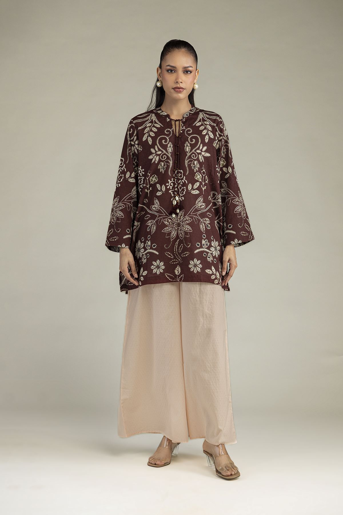 Floral Cotton Kurta