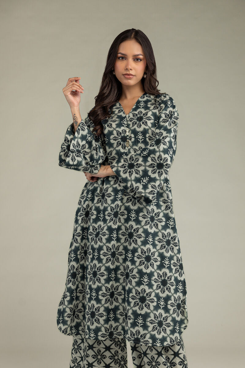 Floral Longline Kurta