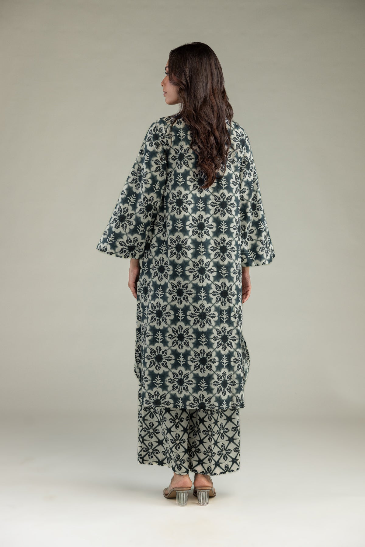 Floral Longline Kurta