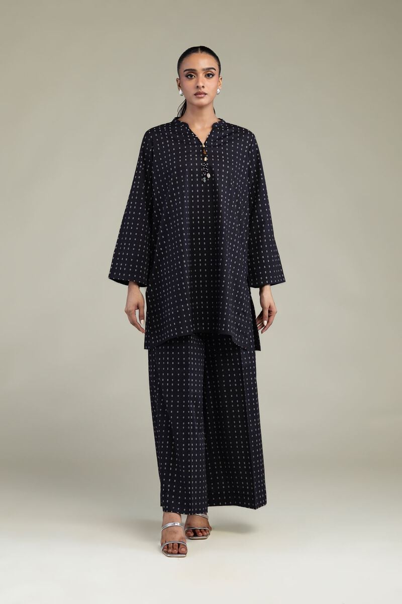 Cotton V-Neck Kurta