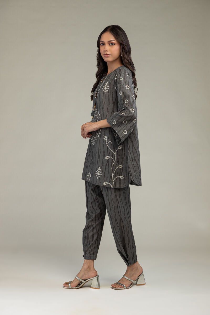 Gray Cotton Shalwar