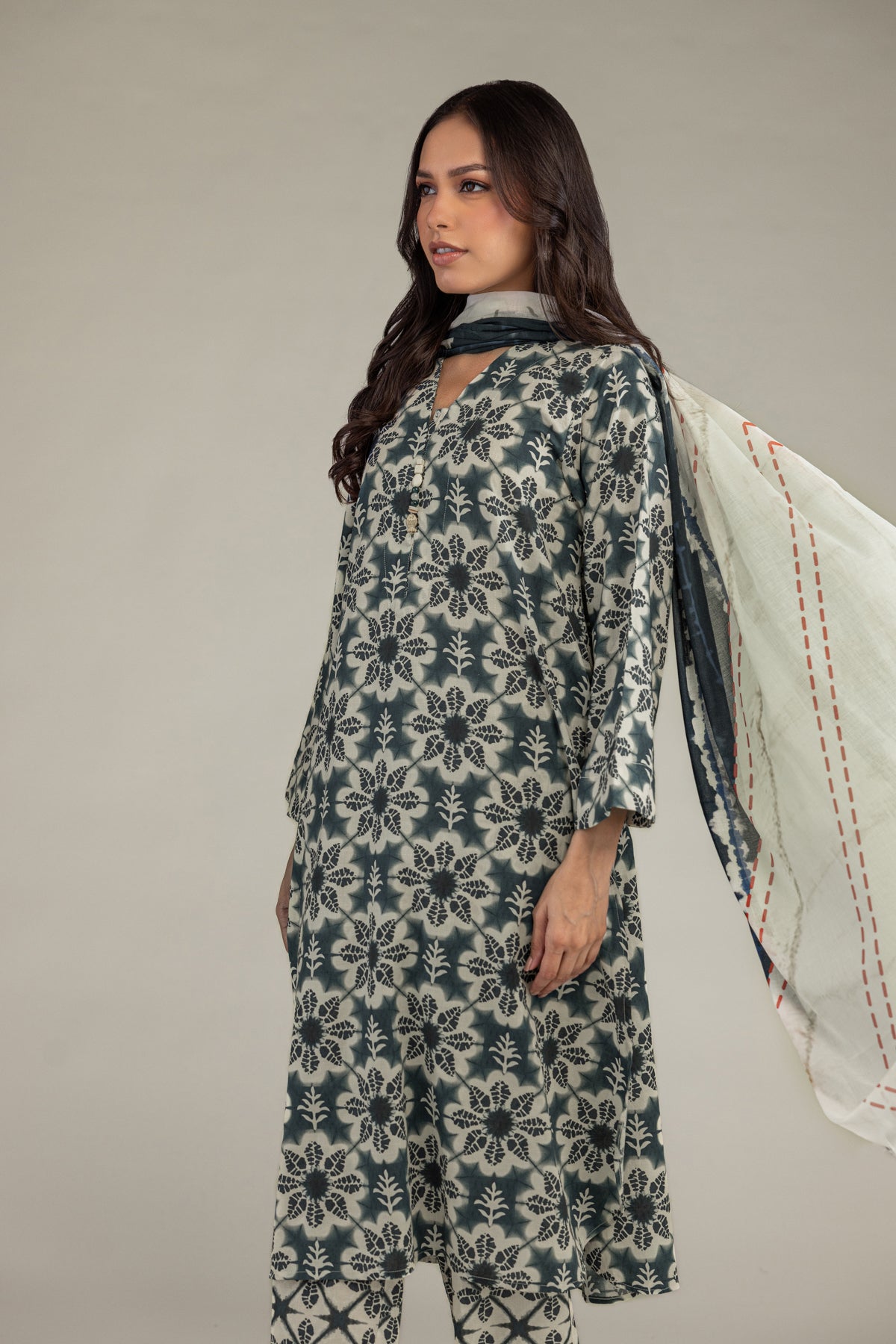 Voile Printed Dupatta