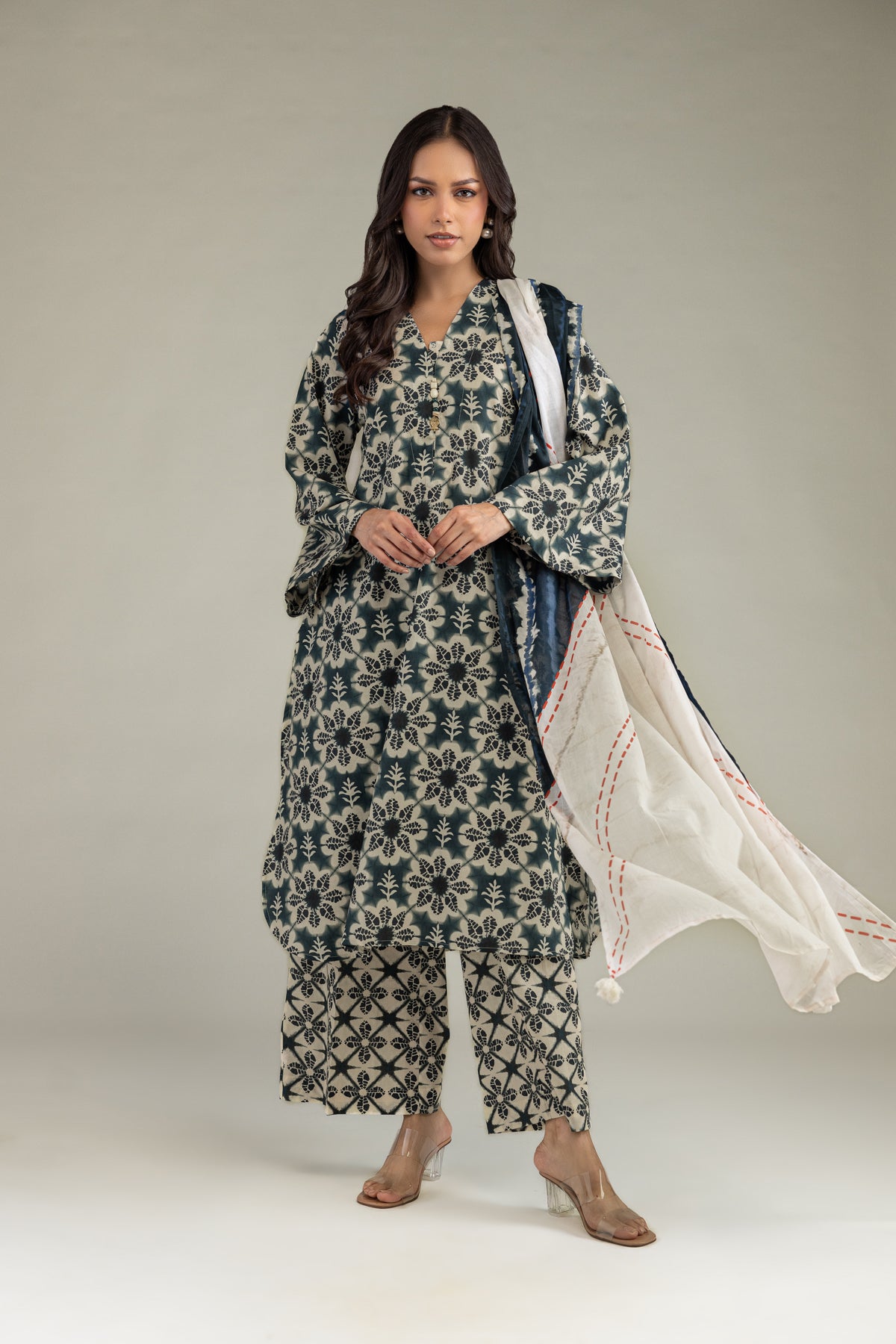 Voile Printed Dupatta