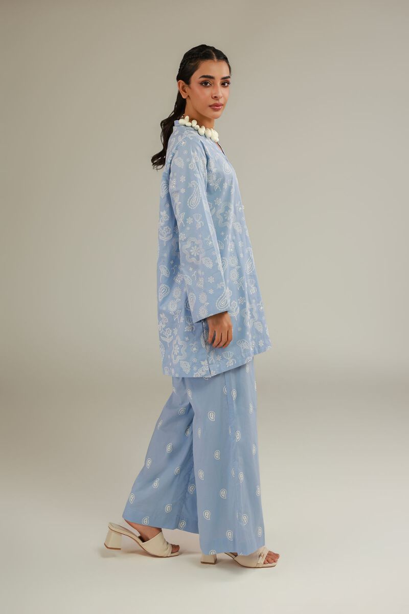 Blue Cambric Pants