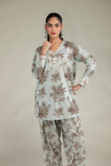 Floral Cambric Shalwar