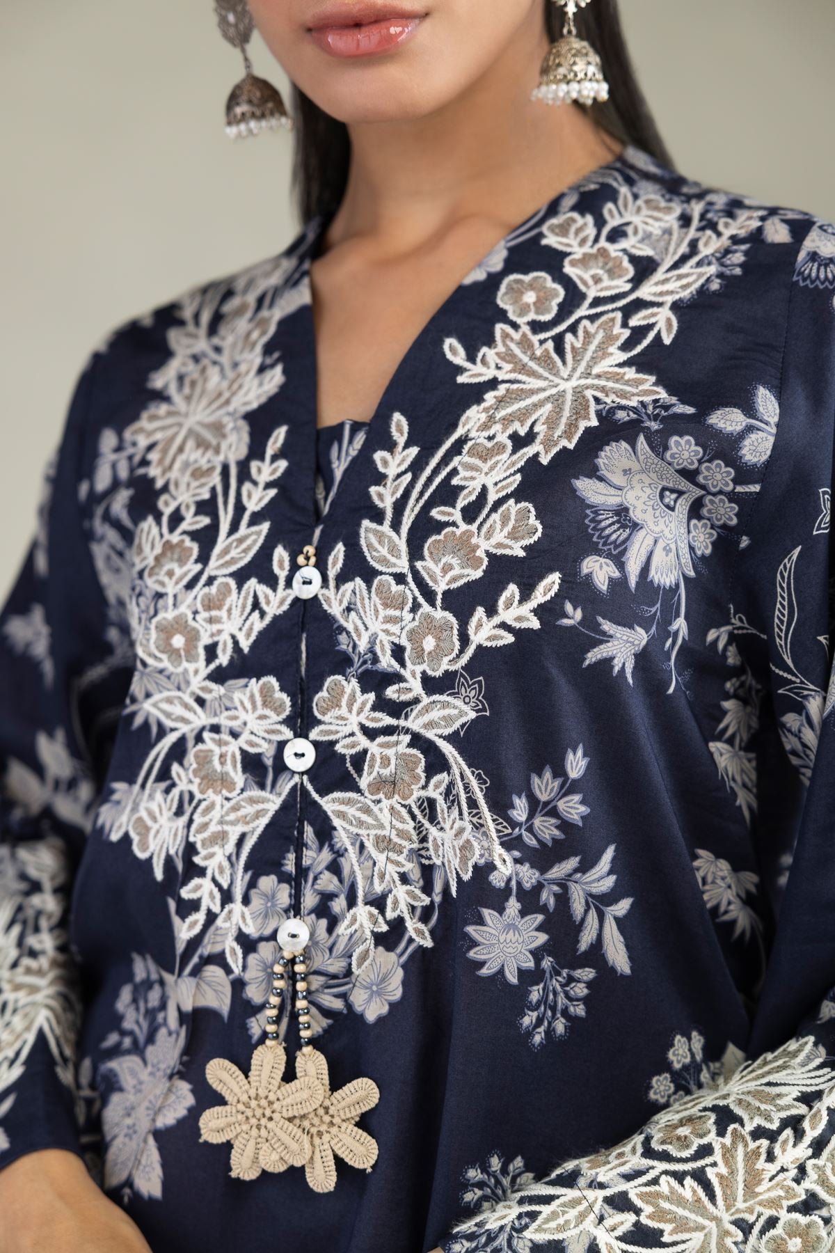 Long Cambric Kurta