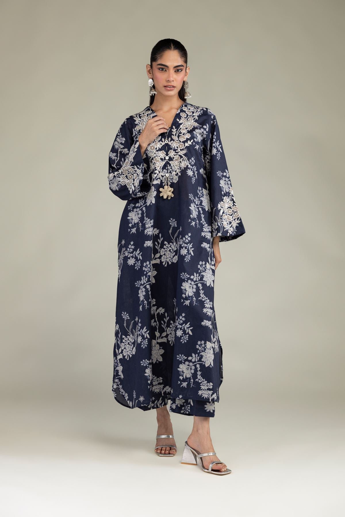 Long Cambric Kurta