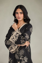 Black Lawn Dupatta