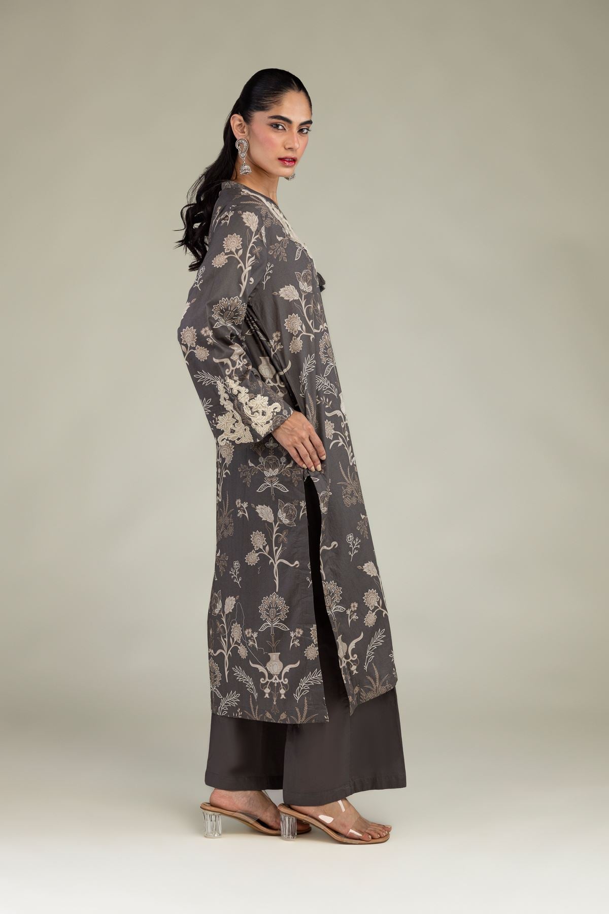 Cambric Longline Kurta