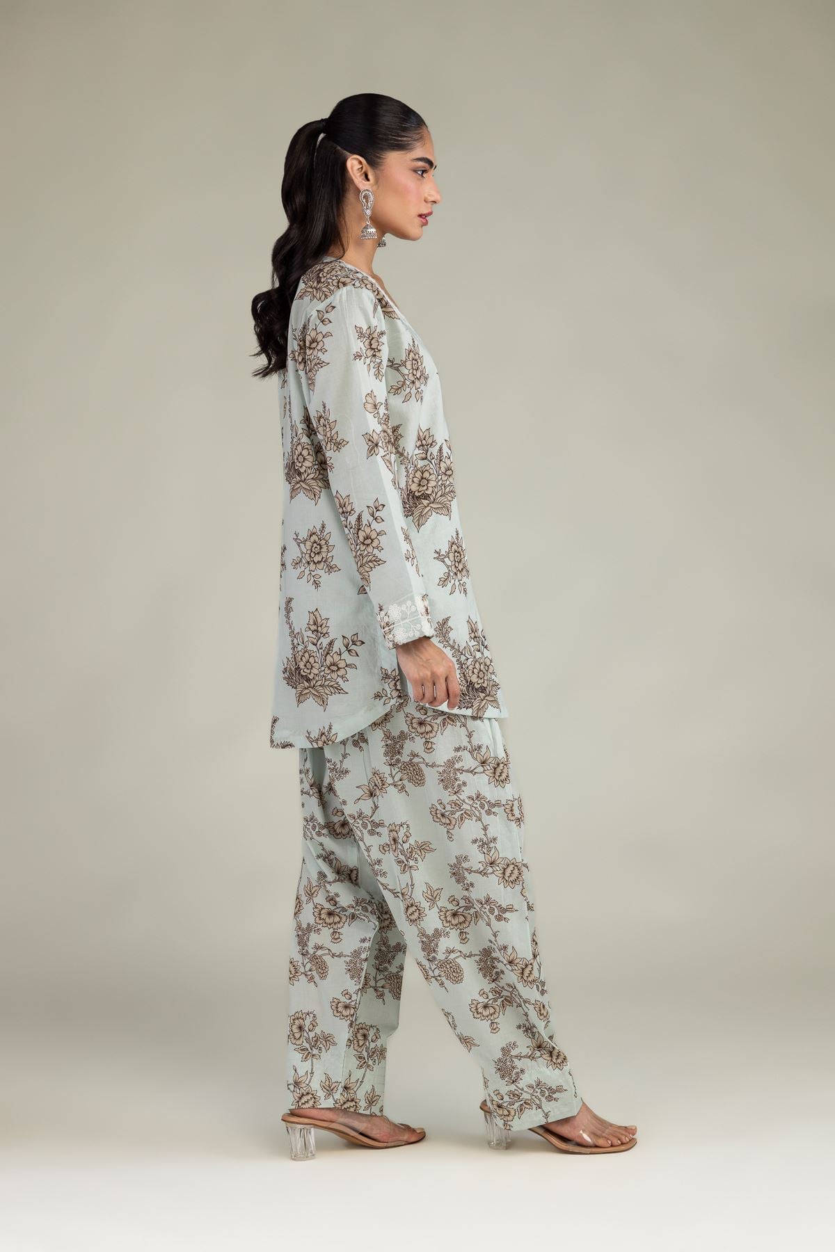 Mint Lawn Dupatta