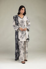 Floral Cambric Shalwar