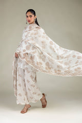 Floral Lawn Dupatta