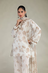 Floral Cambric Kurta