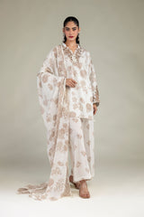 Floral Cambric Kurta