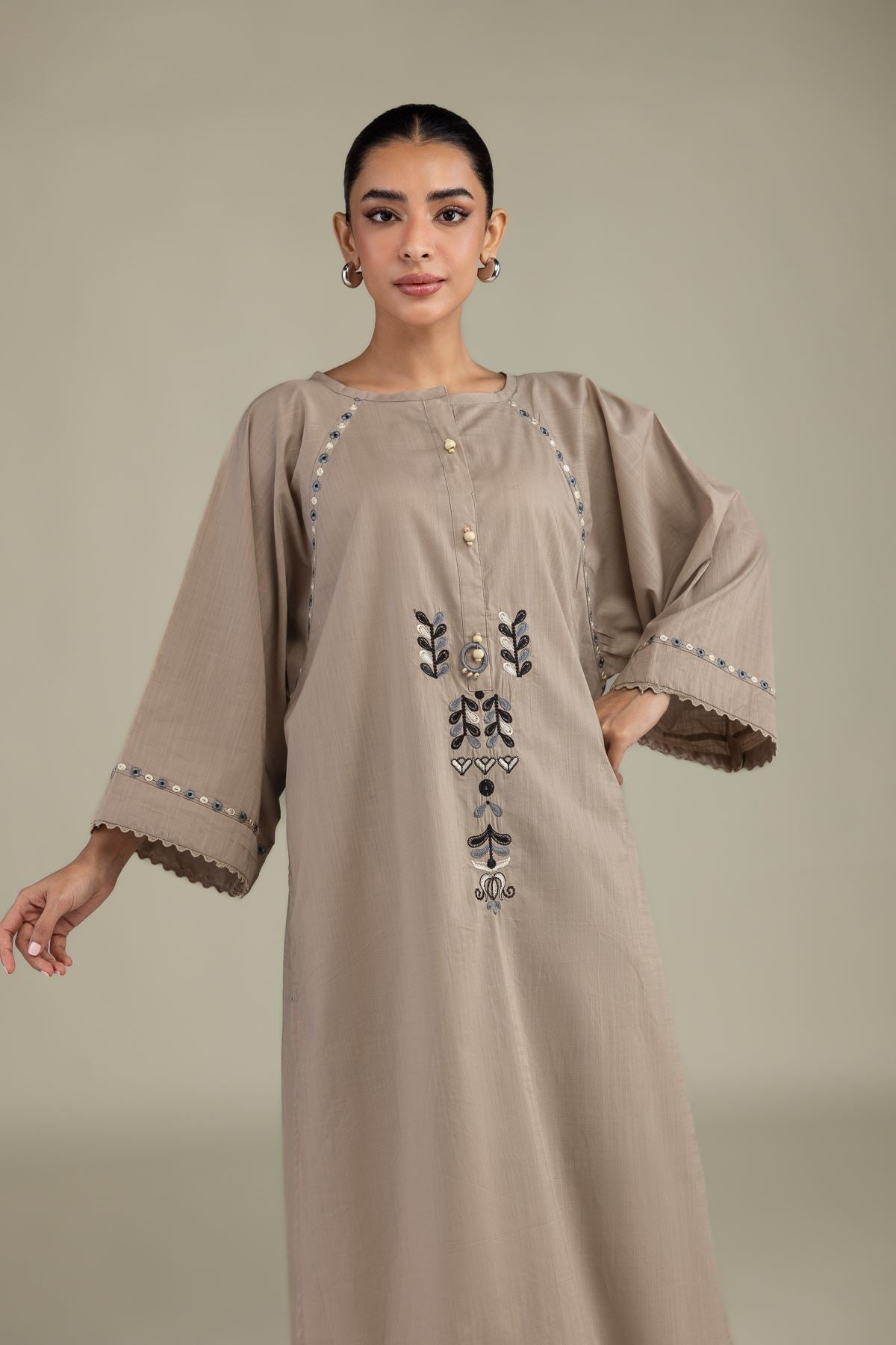 Textued Cotton Kurta