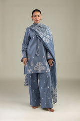 Floral Lawn Dupatta