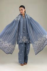 Floral Lawn Dupatta