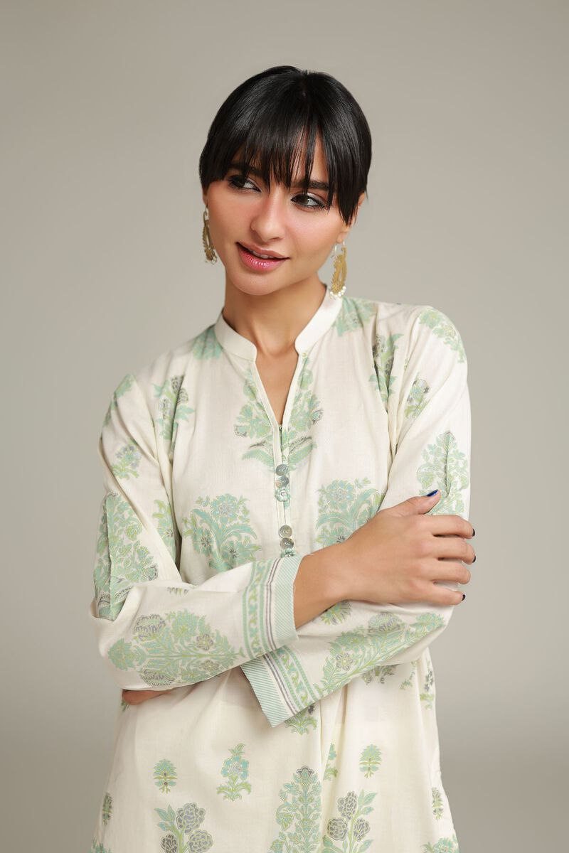 Floral Tassel Kurta