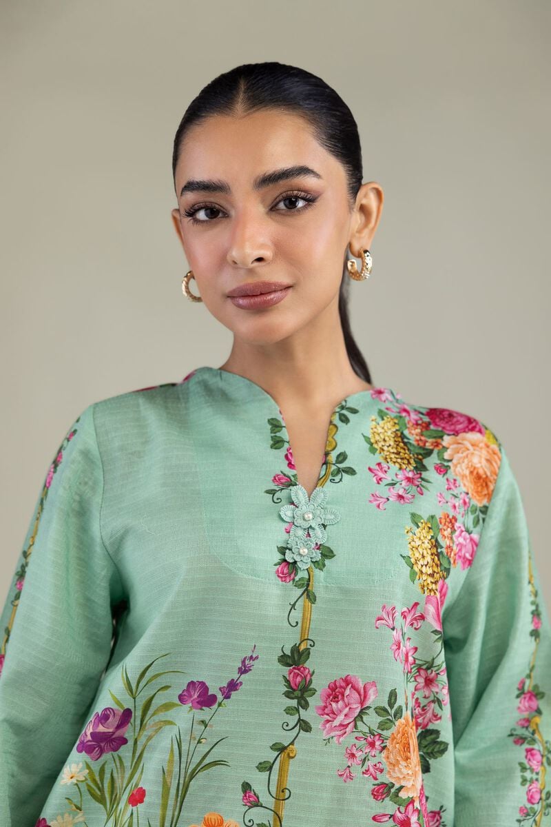 Mint Dobby Kurta