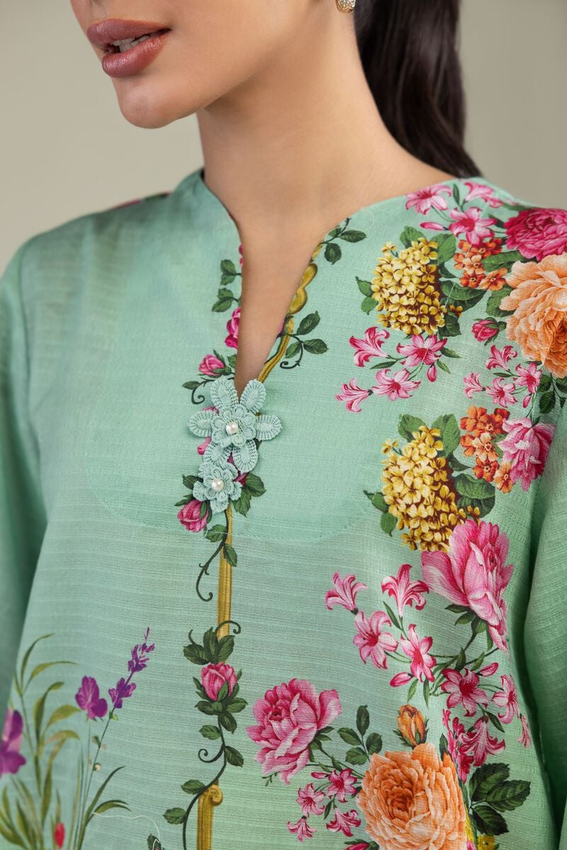 Mint Dobby Kurta