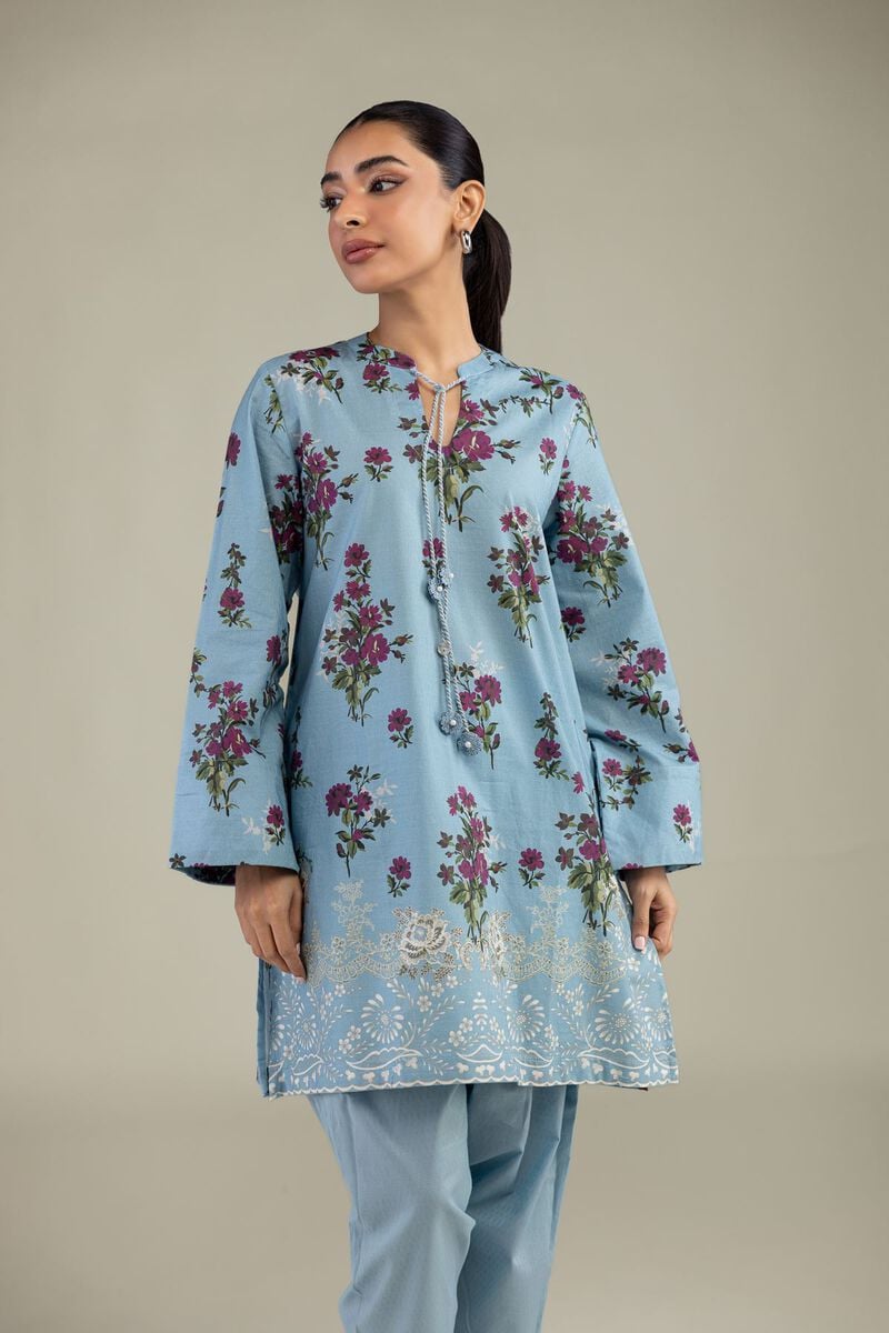Floral Cotton Kurta