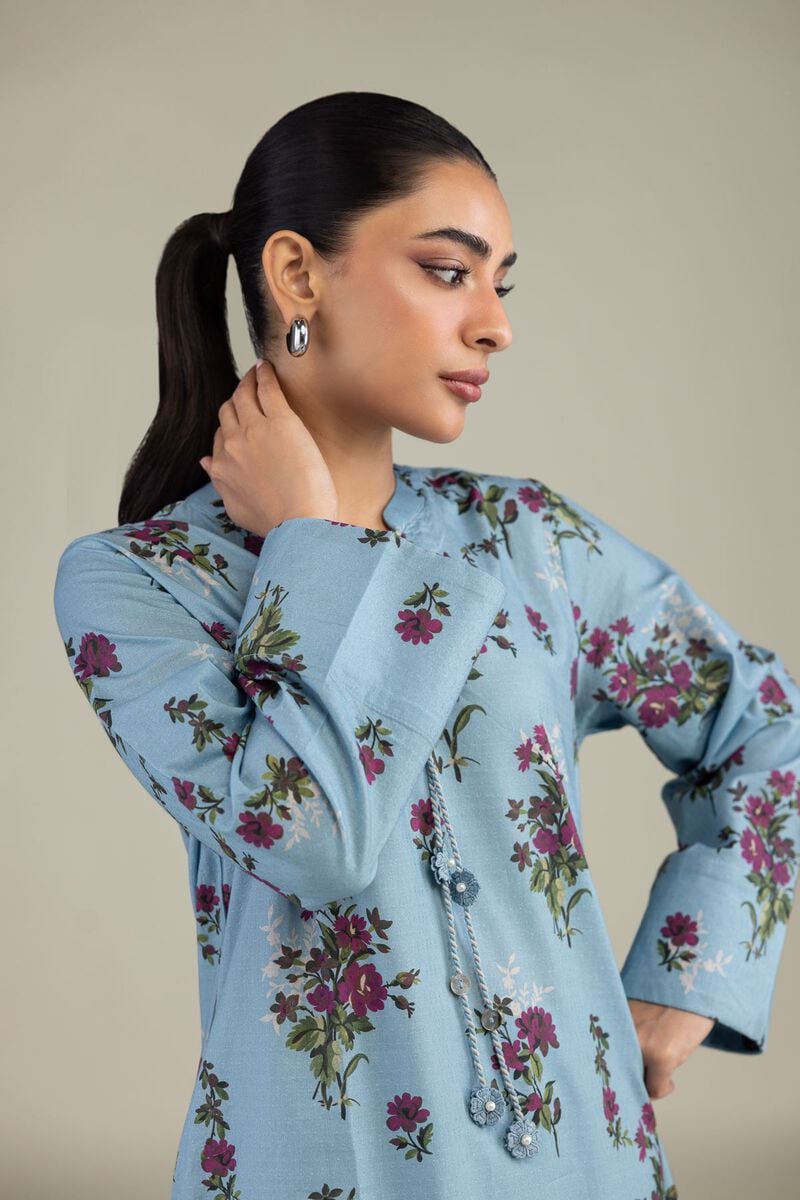 Floral Cotton Kurta
