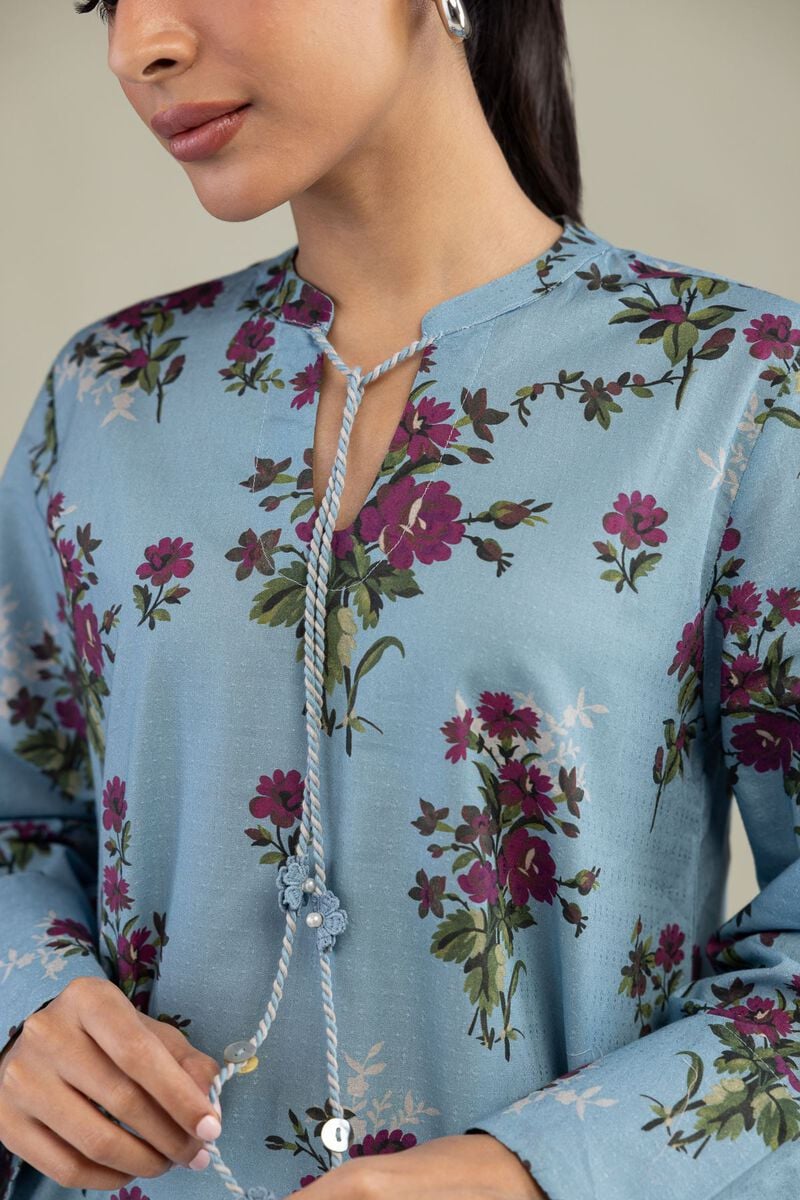 Floral Cotton Kurta