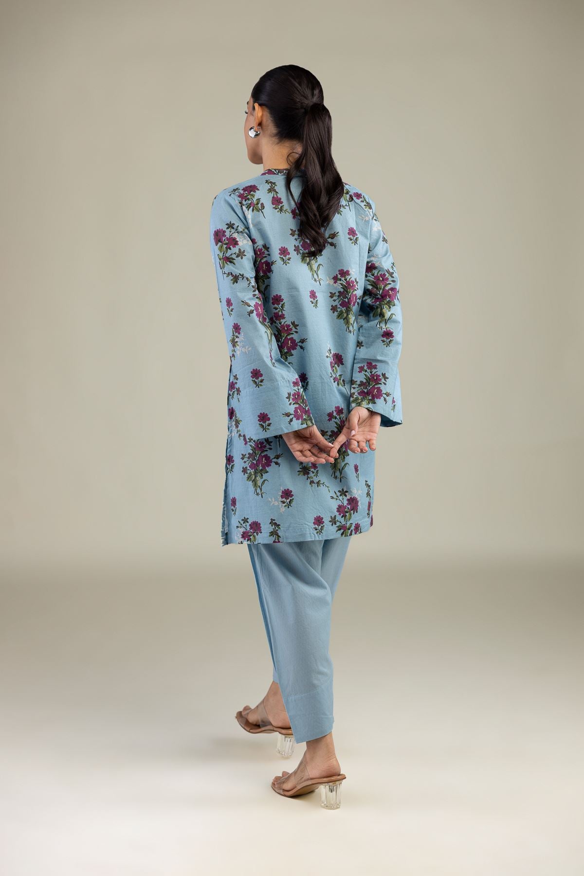 Floral Cotton Kurta