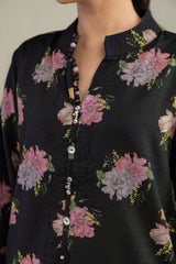 Black Lawn Dupatta