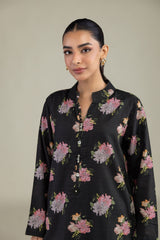 Black Lawn Dupatta