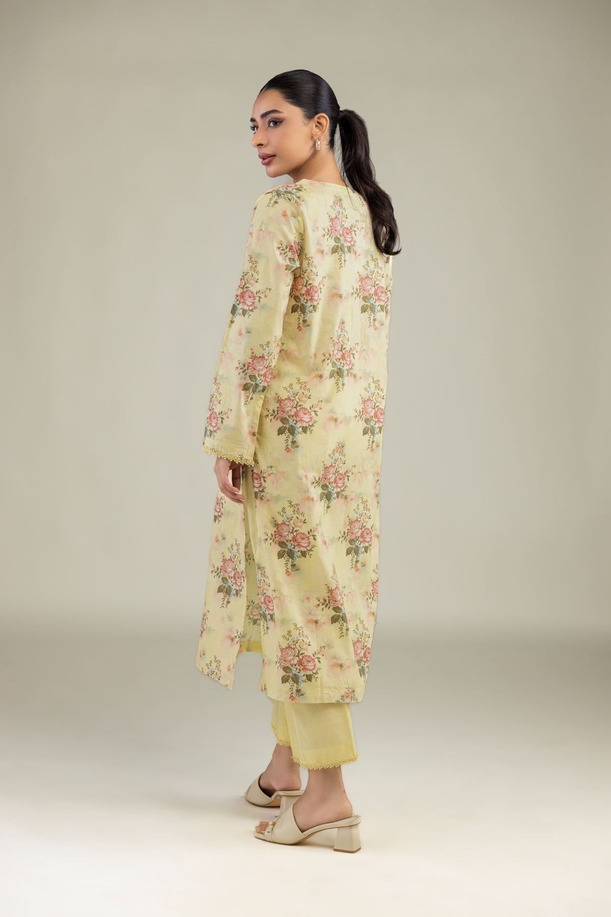 Floral Printed Kurta