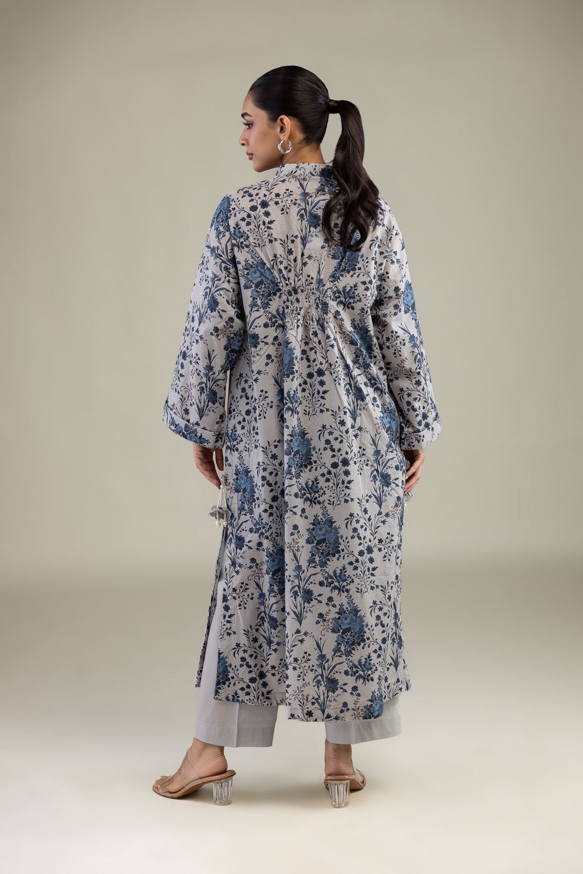 Floral Longline Kurta