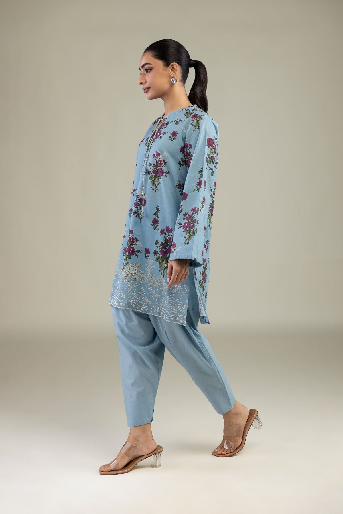 Solid Cotton Shalwar