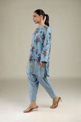 Floral Lawn Dupatta