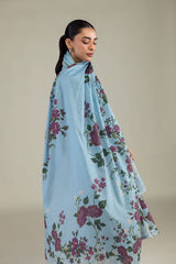 Floral Lawn Dupatta