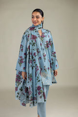 Floral Lawn Dupatta