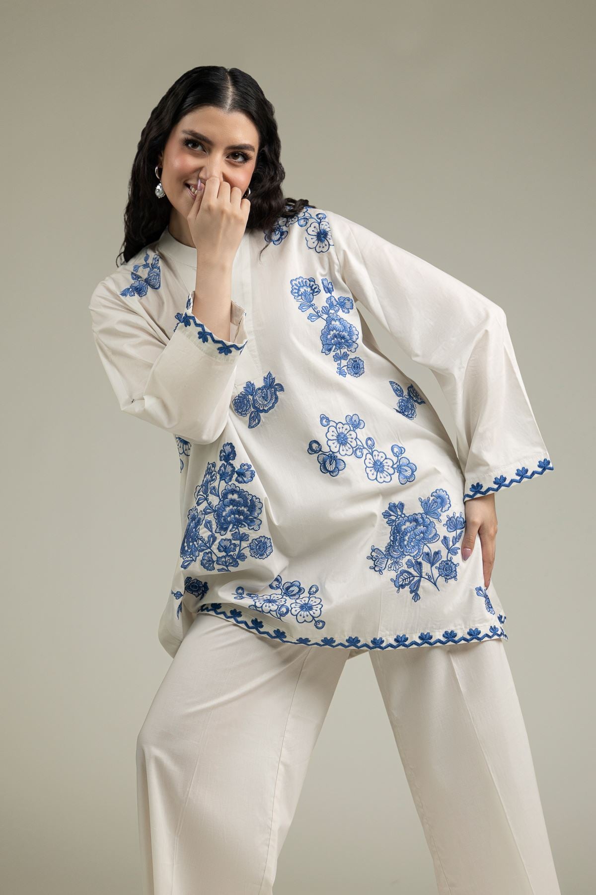Short Cambric Kurta